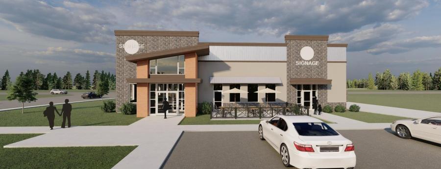 Exterior rendering